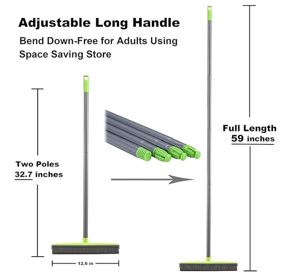 PET HAIR/FUR REMOVAL BROOM