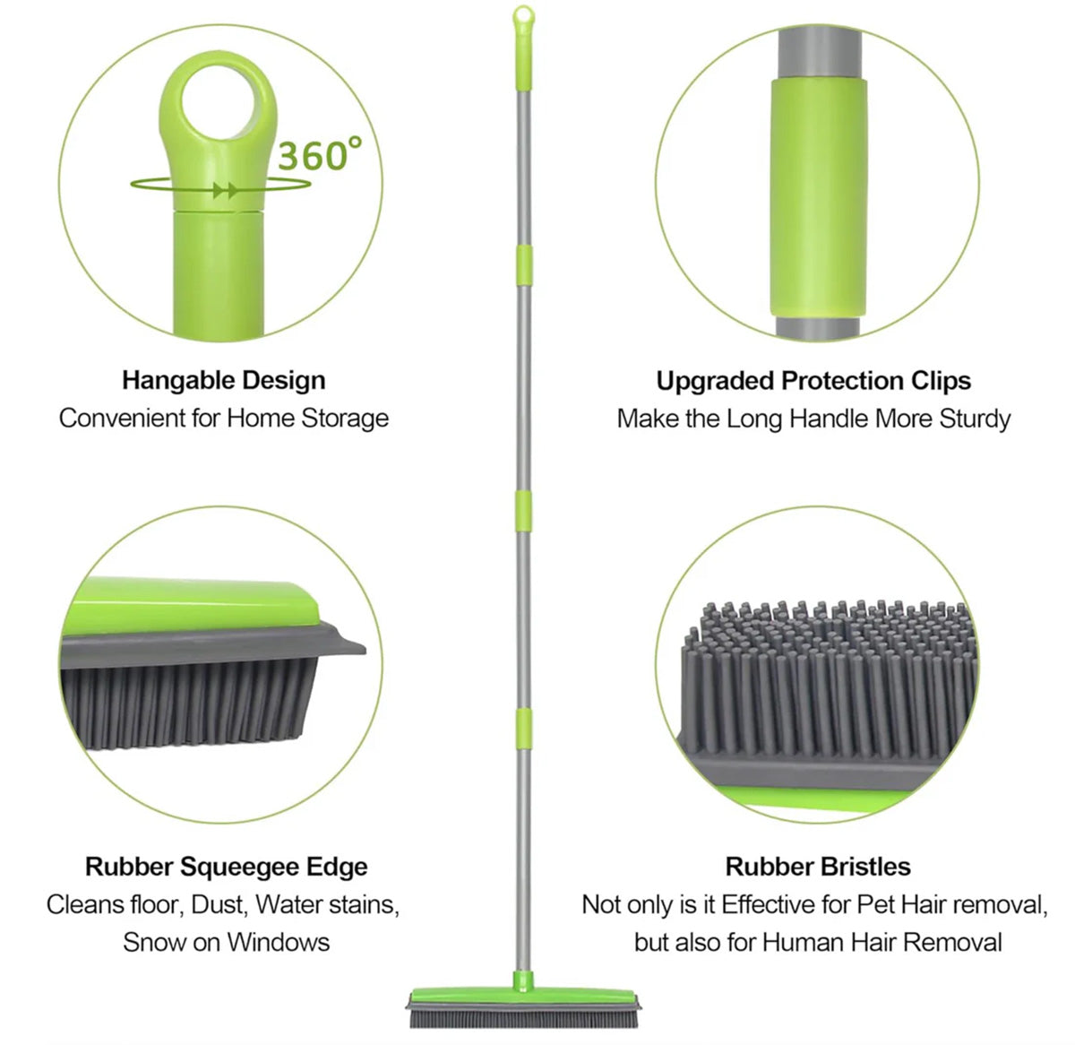 PET HAIR/FUR REMOVAL BROOM